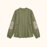 Blouse Adèle - Kaki