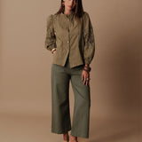 Blouse Adèle - Kaki