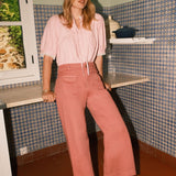 Blouse Louise - Rose
