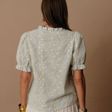 Blouse Nina - Bleu Ciel