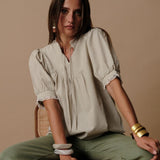 Blouse Louise - Kaki