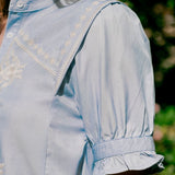 Blouse Vivianne - Bleu Ciel