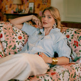 Blouse Vivianne - Bleu Ciel