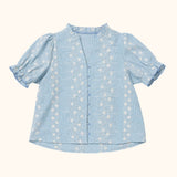 Blouse Nina - Bleu Ciel