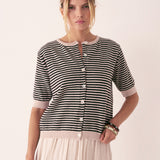 Cardigan Sylvanie - Rayé