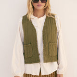 Gilet Sophie - Olive