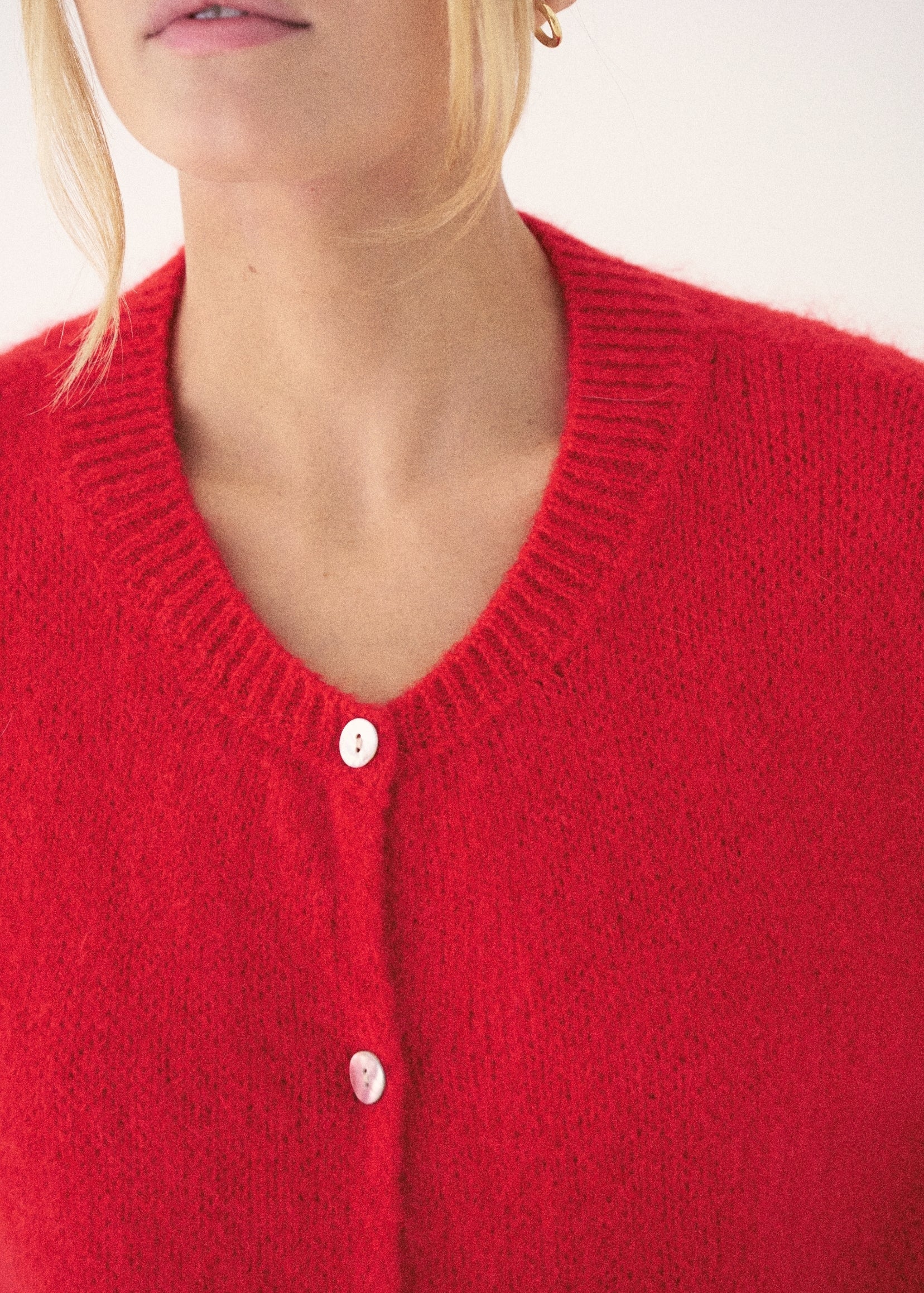 Gilet Vera - Rouge