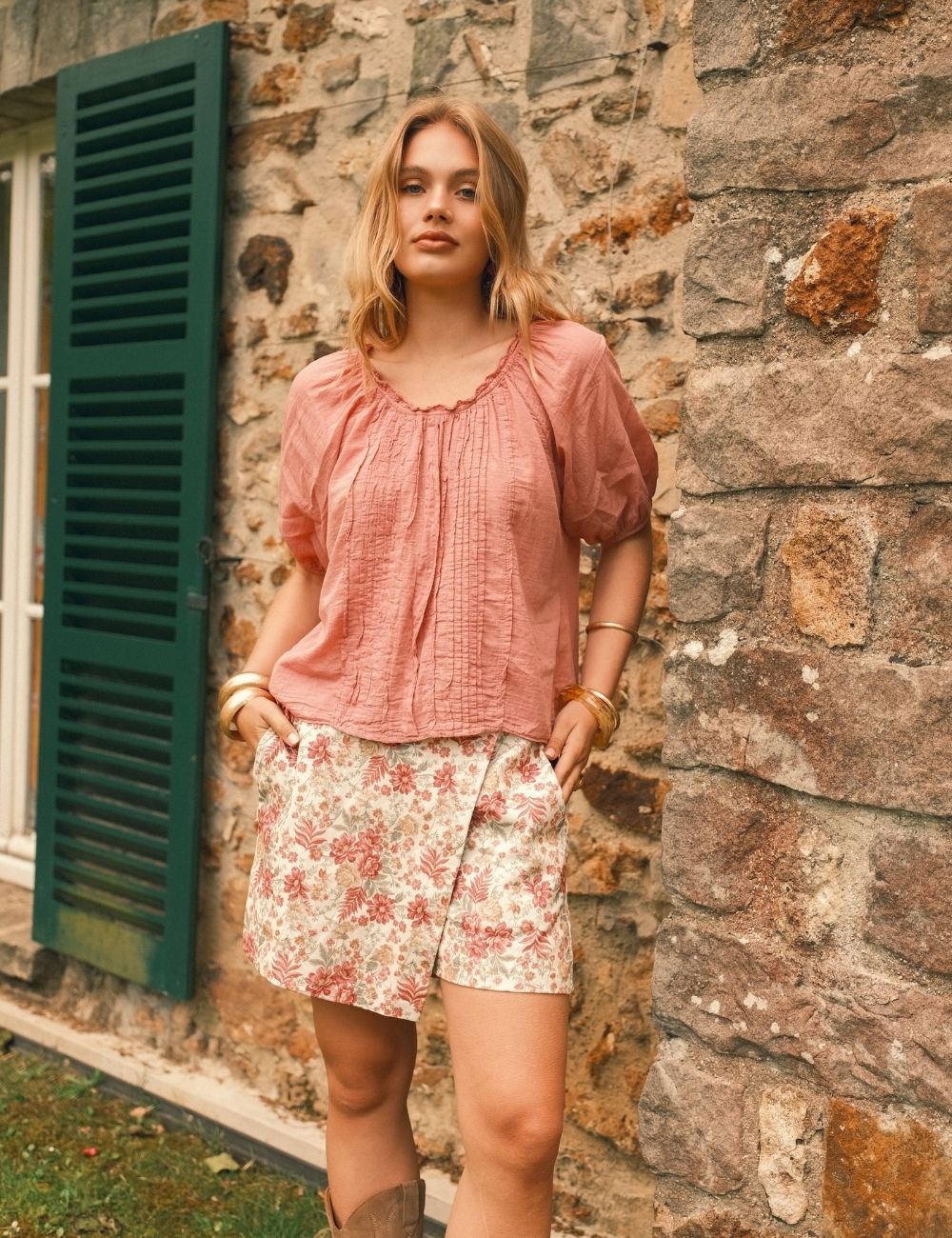 Jupe Aria - Rose