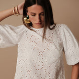 Top Mylène - Blanc