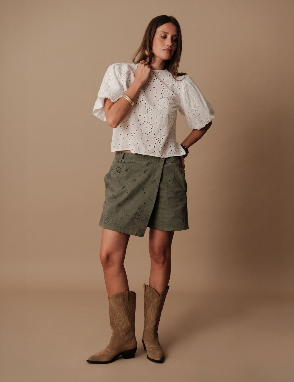 Top Mylène - Blanc
