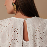 Top Mylène - Blanc