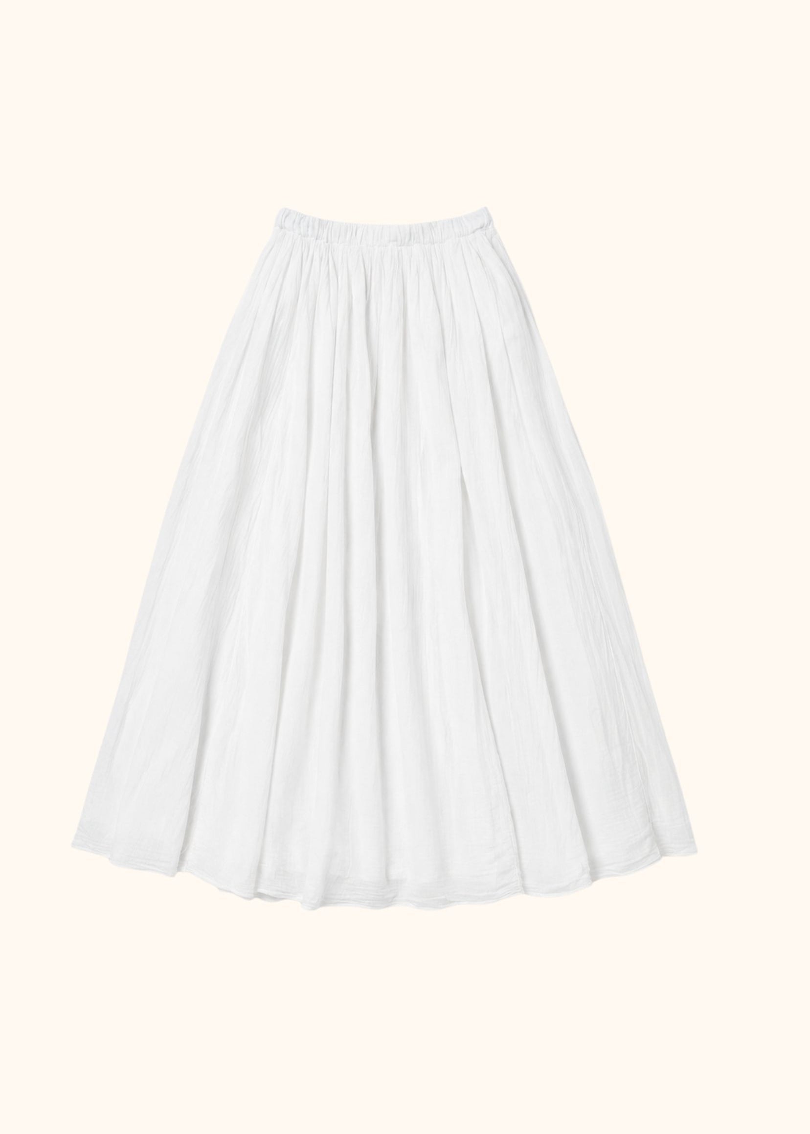 Jupe Marine - Blanche