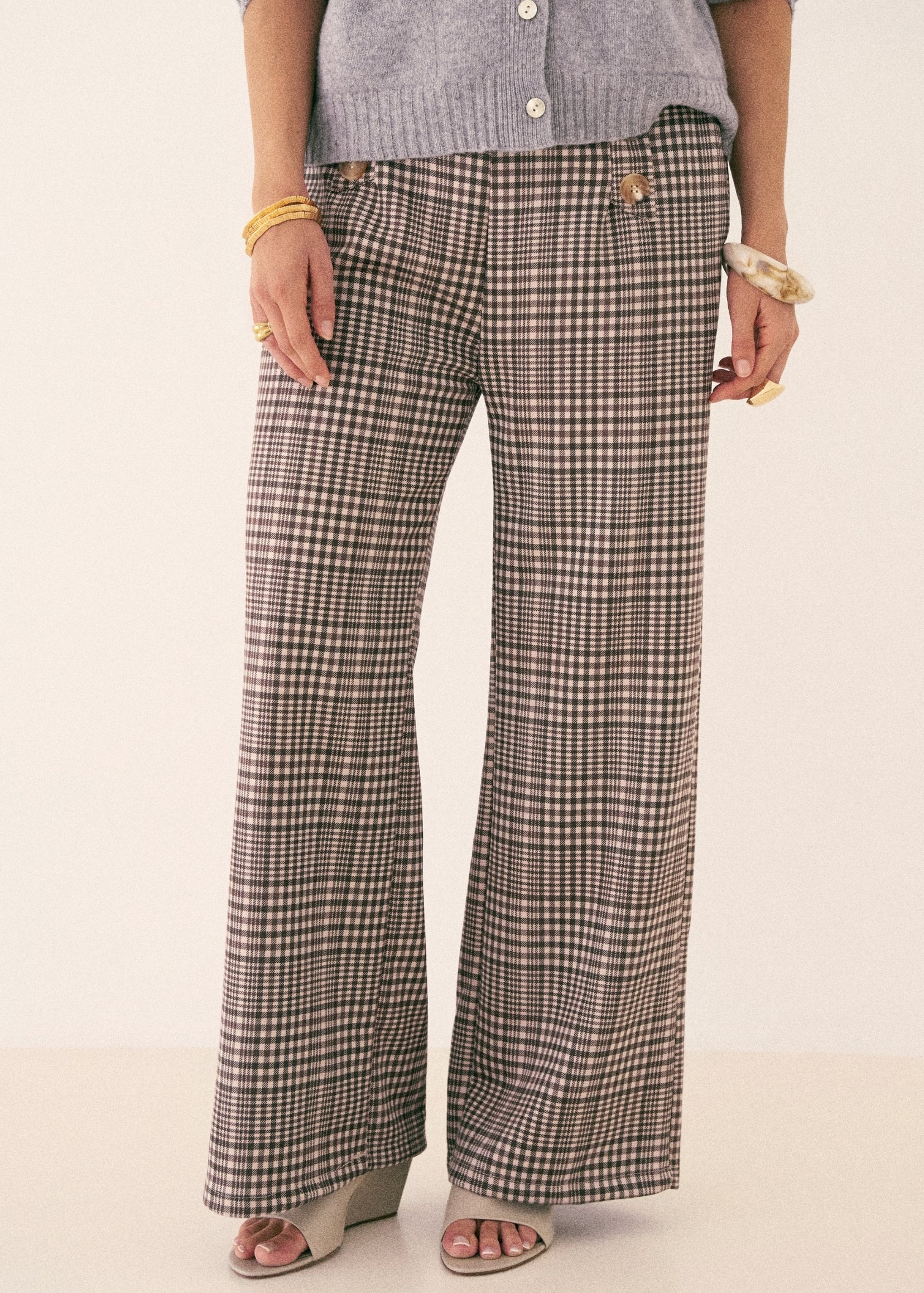 Pantalon Alicia - Carreaux
