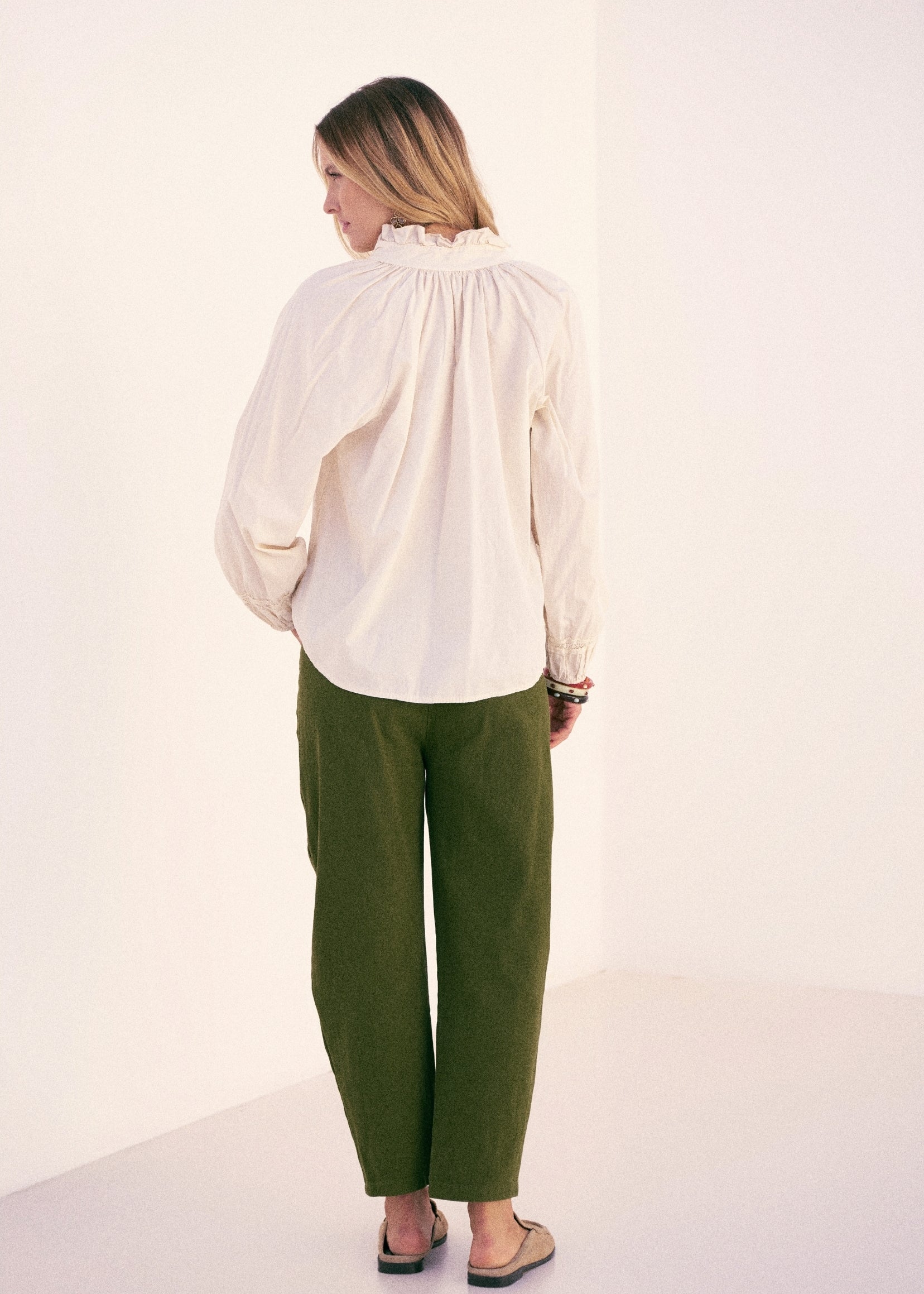 Pantalon Alix - Kaki