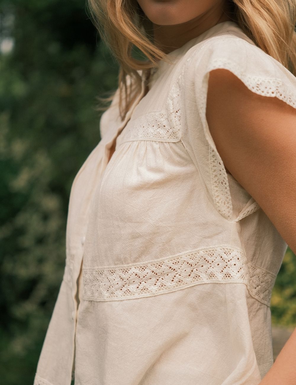 Blouse Eve - Ecru