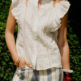 Blouse Jade - Blanche