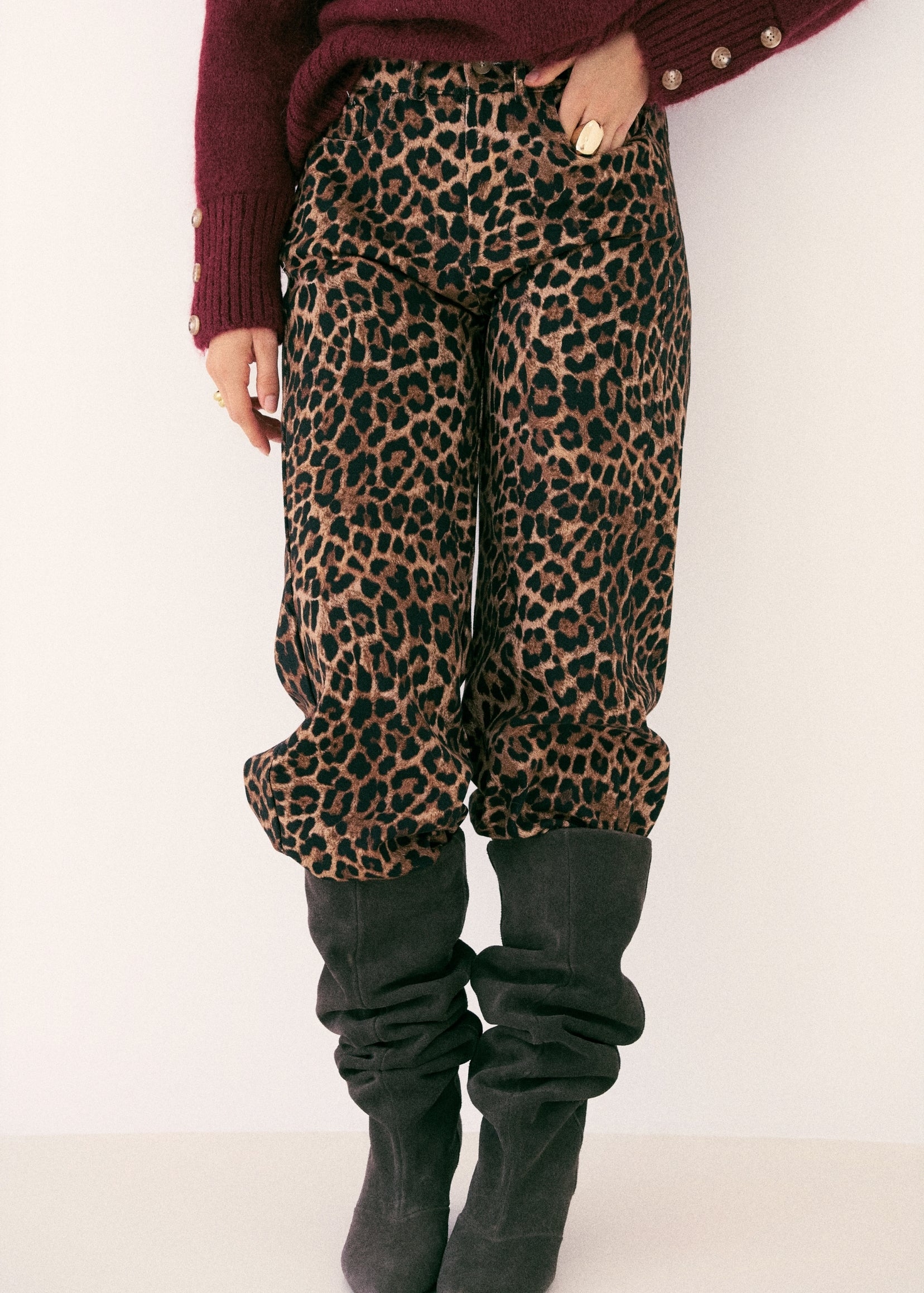 Pantalon Bella - Camel
