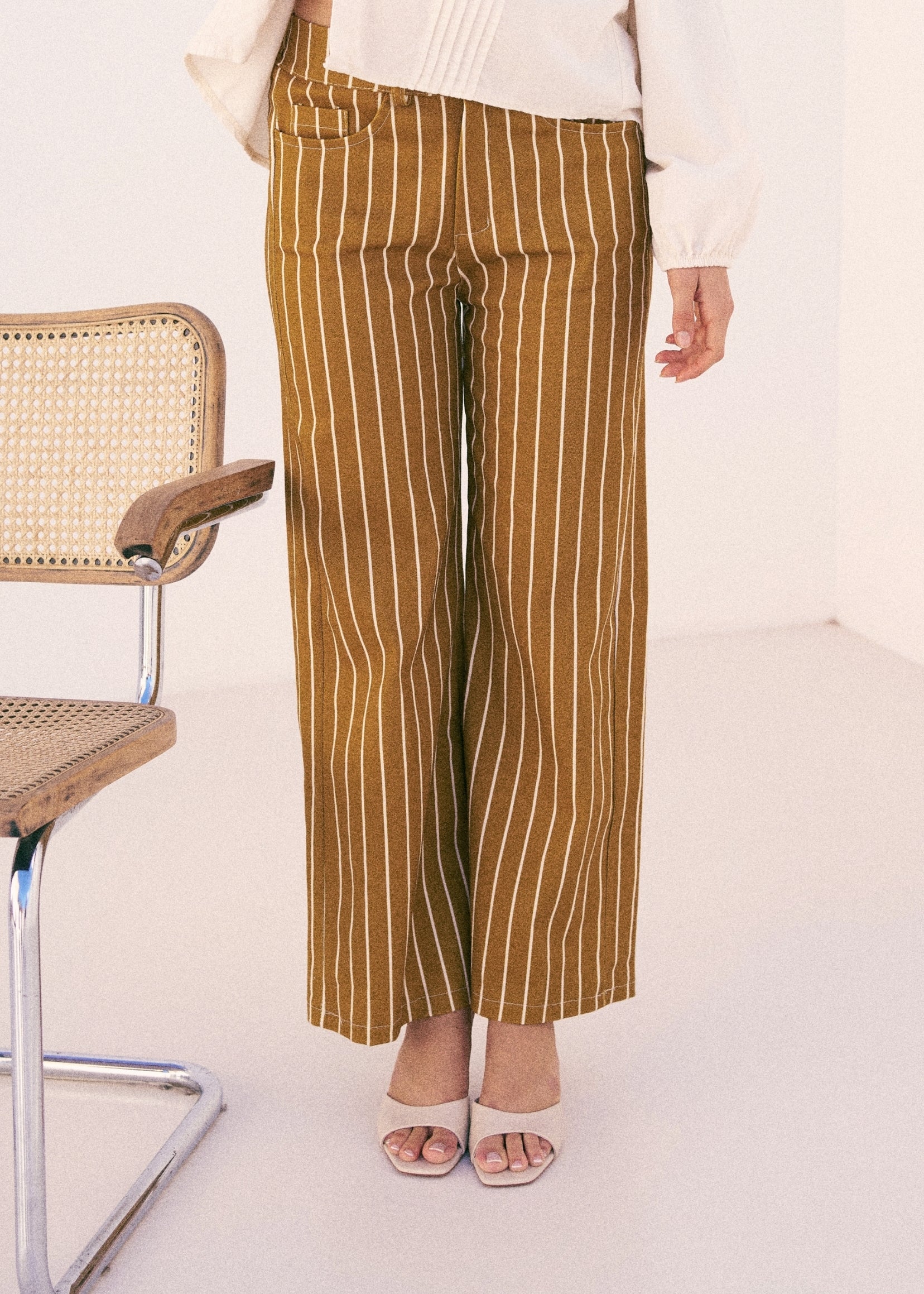 Pantalon Maria - Moutarde