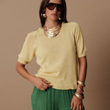 Pull Alexandra - Jaune