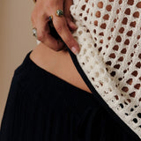 Pull Iris - Blanc