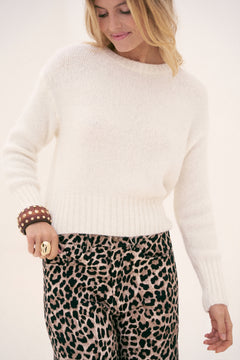 Pull Mohair Louisa - Crème