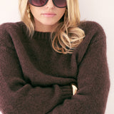 Pull Mohair Louisa - Marron