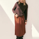 Pull Mohair Louisa - Marron