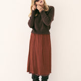 Pull Mohair Louisa - Marron