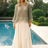 Pull Iris - Kaki