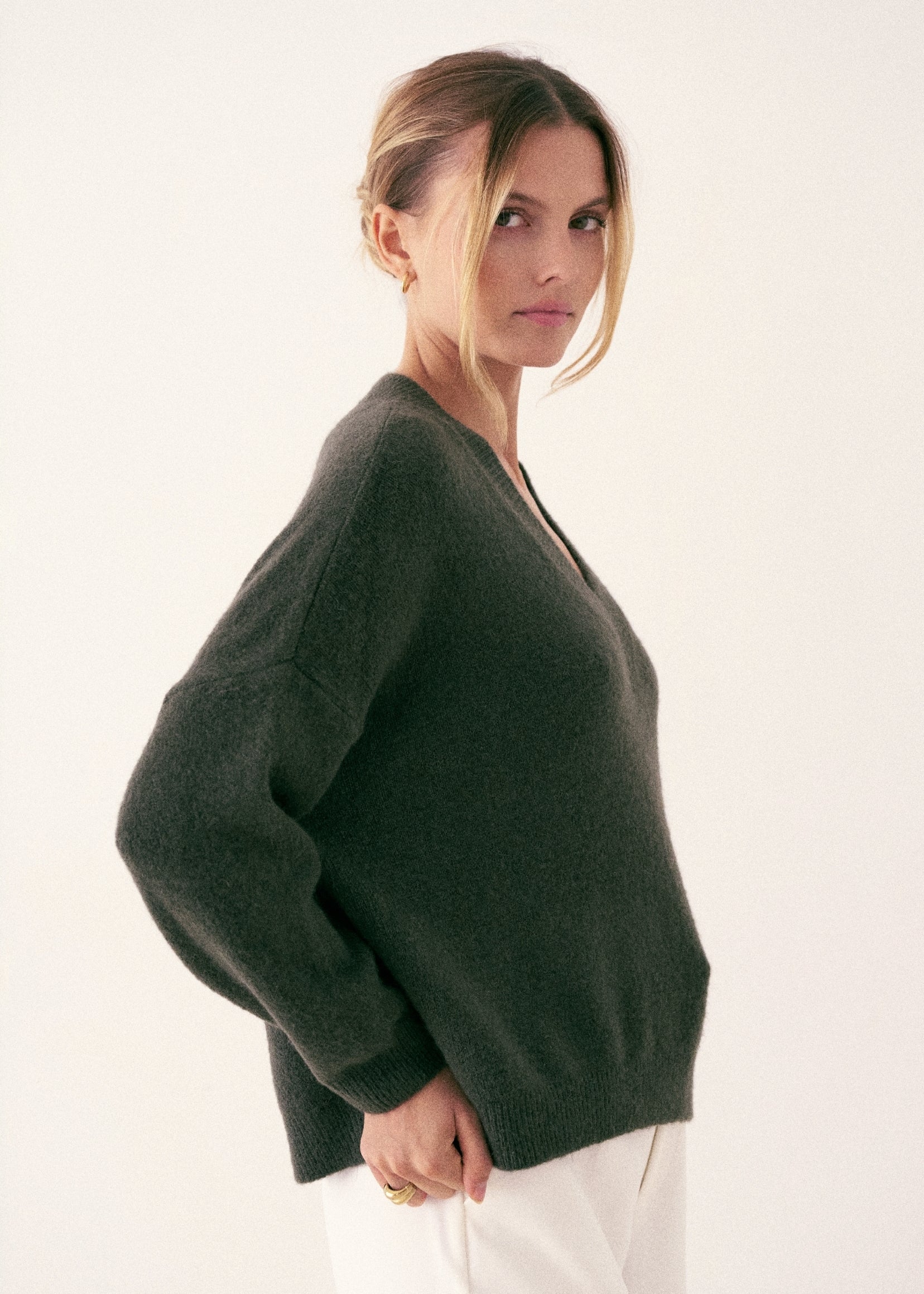 Pull Olivia - Kaki