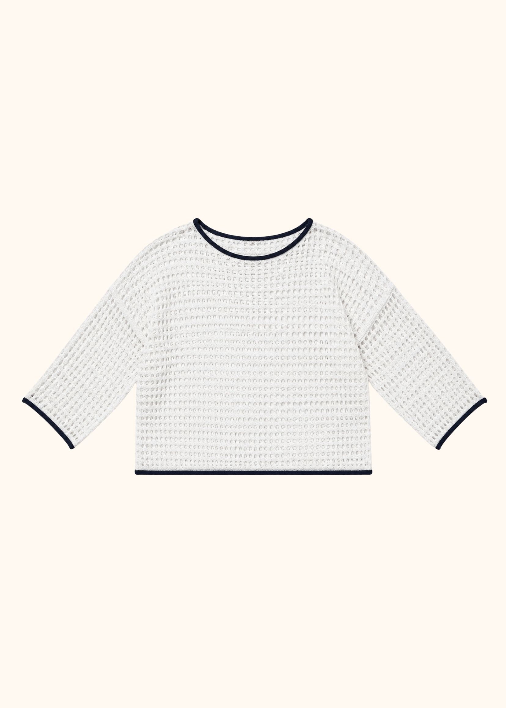 Pull Iris - Blanc
