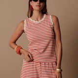 Top Ambre - Corail