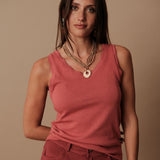 Top Chloé - Terra Cotta