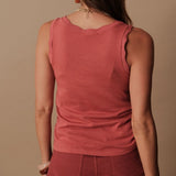 Top Chloé - Terra Cotta