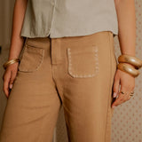 Pantalon Esmée - Camel