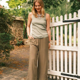 Pantalon Charlotte - Kaki