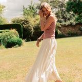 Jupe Marine - Beige