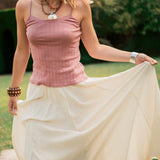 Jupe Marine - Beige