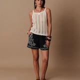 Top Oriane - Ecru