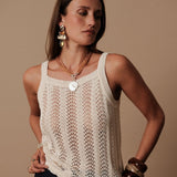 Top Oriane - Ecru