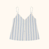Top Agathe - Bleu Ciel