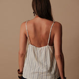 Top Agathe - Bleu Ciel