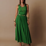 Jupe Marine - Verte