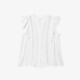Blouse Jade - Blanche