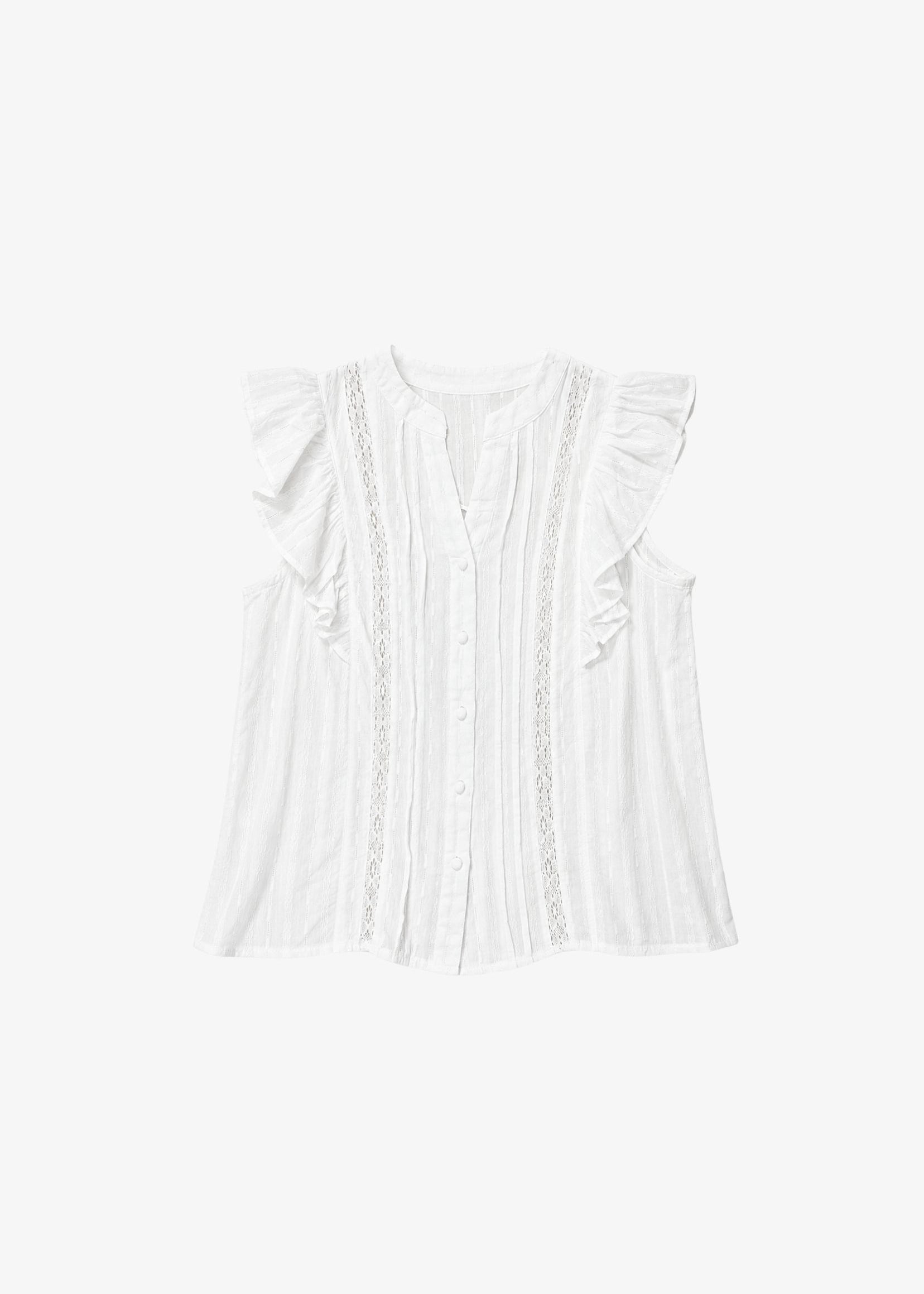 Blouse Jade - Blanche