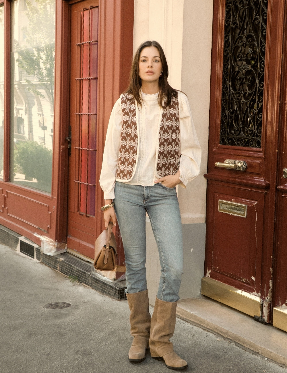 Gilet sans manches Éléonore