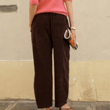 Pantalon en velours Octavie