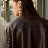 Veste effet cuir Eugénie